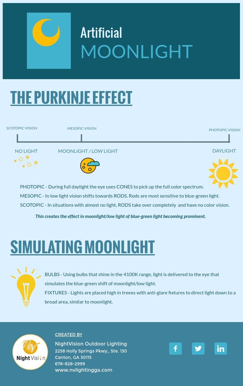 Kunstmatig maanlicht Wat het is en hoe het te gebruiken [infographic]