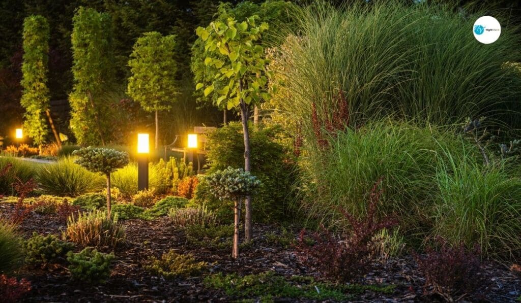 lighting design for urban gardens
